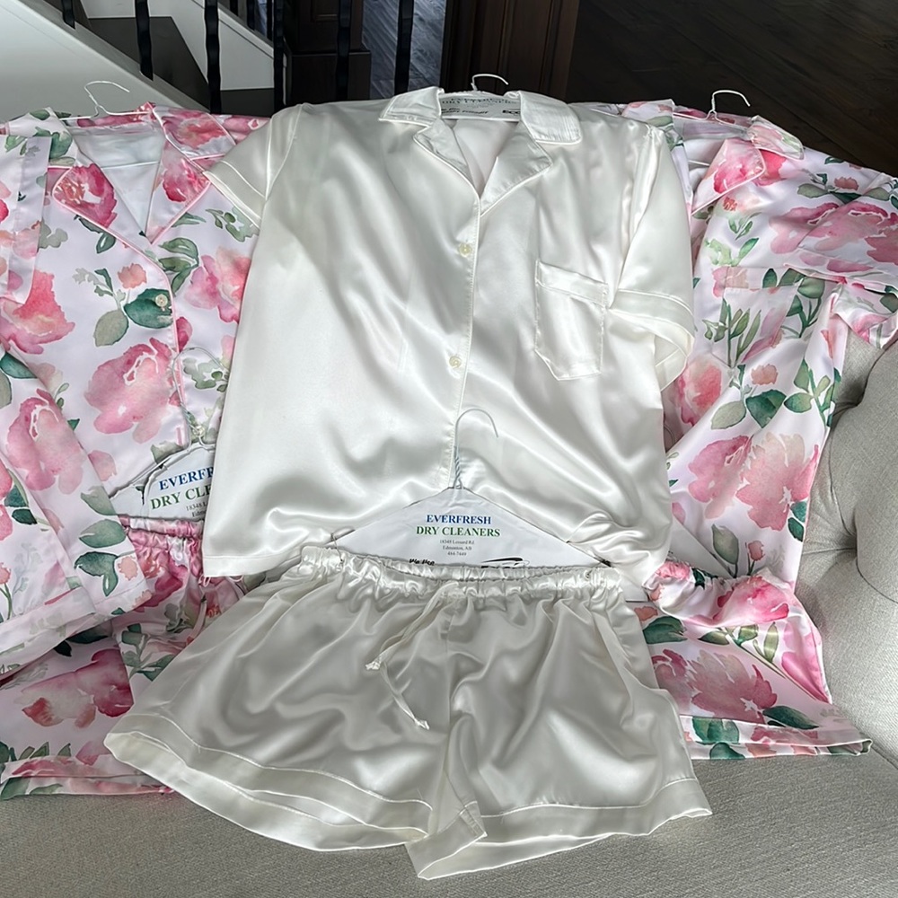 Bridal Party Satin BabyDoll Lounge Wear NWOT